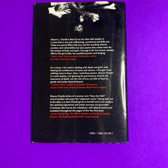 SIGNED Sharon L. Charde “Bad Girl At The Altar Rail” - Picture 7 of 7